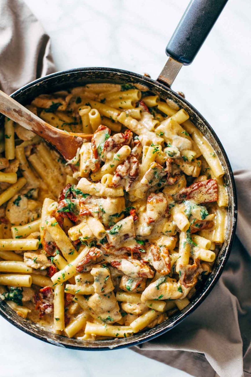 Asiago Chicken Pasta